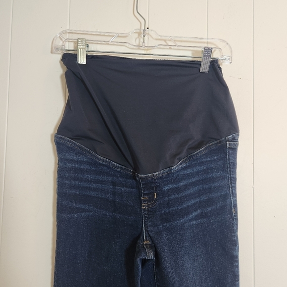 Madewell Maternity Skinny Jeans Size 4/27 Stretch Over-belly Band - Picture 7 of 16